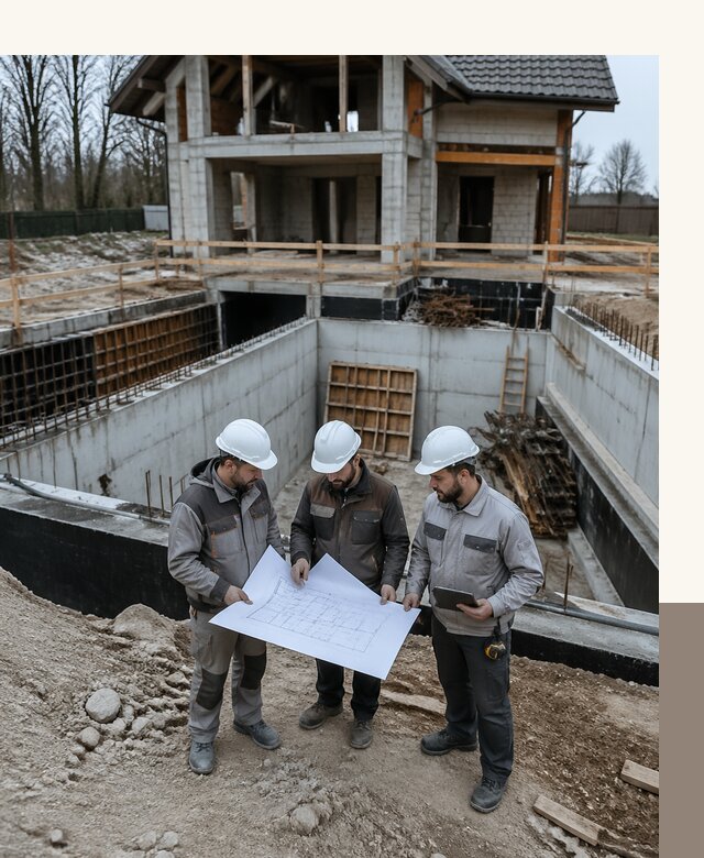 Проектирование и строительство домов с подвалом под ключ в Керчи